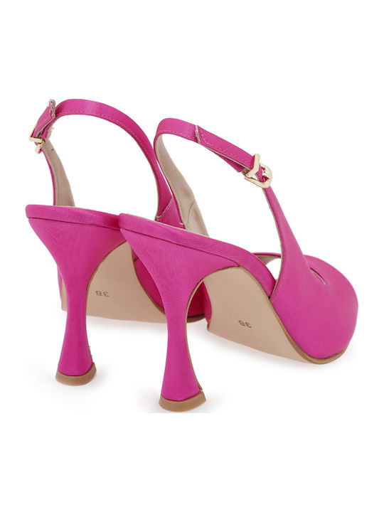 Heels With High Heel Fuchsia