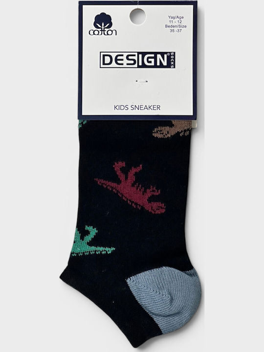 Design Socks Αθλητικά Παιδικά Σοσόνια Πολύχρωμα 6 Ζευγάρια