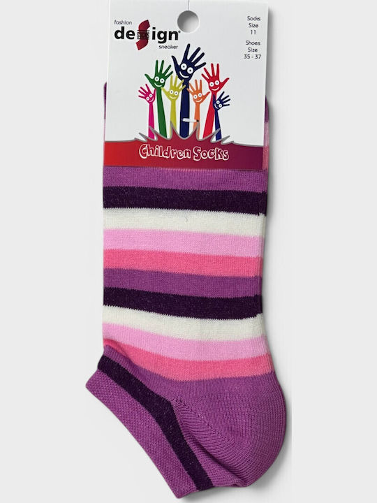 Design Socks Παιδικά Σοσόνια Πολύχρωμα 6 Ζευγάρια