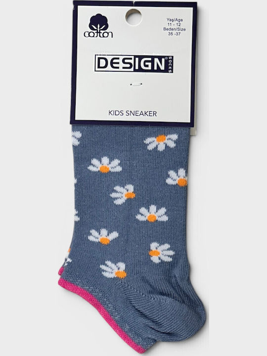 Design Socks Αθλητικά Παιδικά Σοσόνια Πολύχρωμα 6 Ζευγάρια