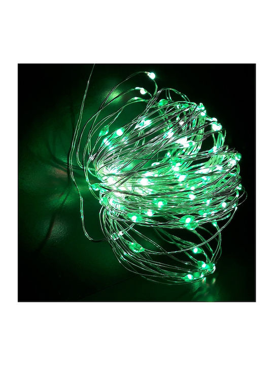 100 Λαμπάκια LED 10μ. RGB USB σε Σειρά