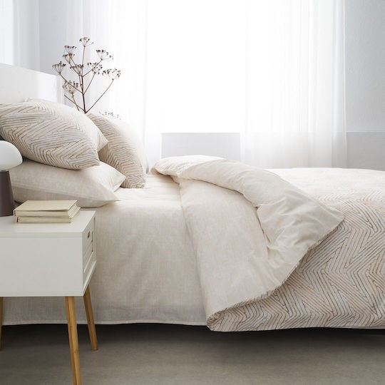 Vesta Home Κουβερλί Μονό Μπεζ 160x270cm