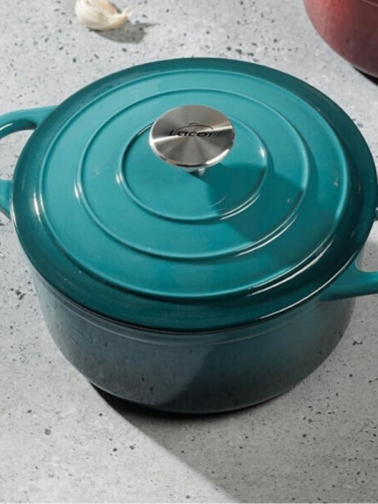 Lacor Gusseiserner Rundofen 20x20cm 2,5l