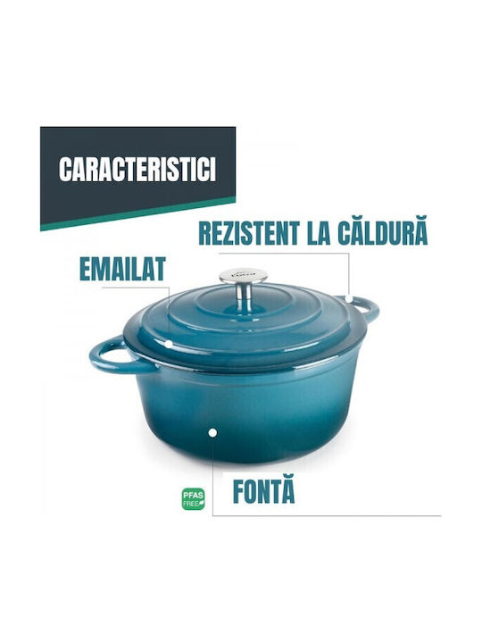 Lacor Gusseiserner Rundofen 20x20cm 2,5l