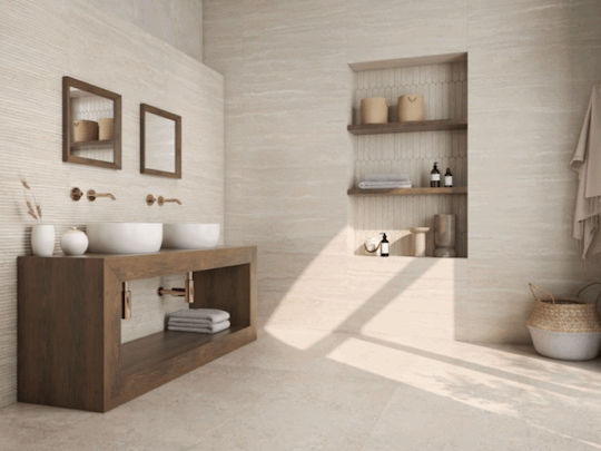 VPR403CREAM Piesă Ceramică De Podea/Montată Pe Perete Interior Porțelan Matt 120x60cm Bej
