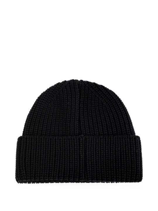 Beanie Γυναικείος Σκούφος Πλεκτός σε Μαύρο χρώμα