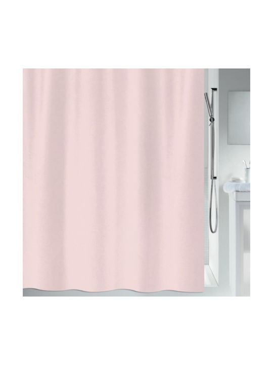 Spirella Duschvorhang 120x200cm Rosa