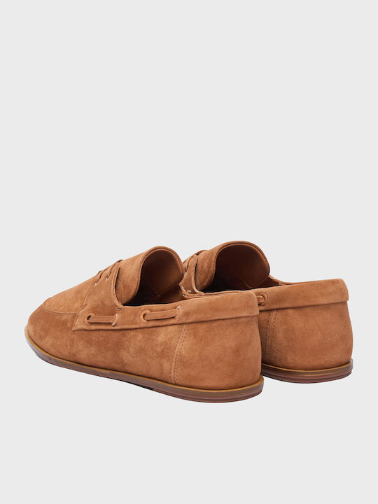 Women's Boat Shoes in Orange Colour