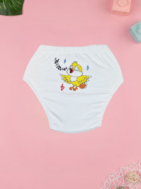 Poopes Σετ Παιδικά Εσώρουχα Πάνες 3τμχ Πολύχρωμα