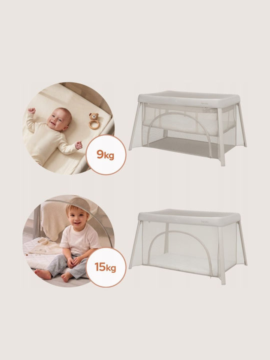 Lionelo Playpen 2 Levels with Mattress Beige 300x300cm