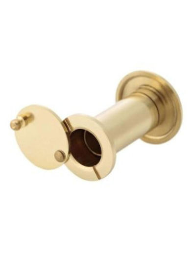 Door Viewer Pedret Gold Doors 50-80mm Hole Diameter 16mm