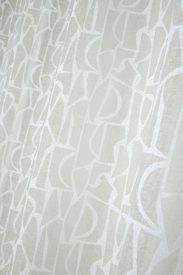 Stof με Τρουκς Beige 140x260εκ.