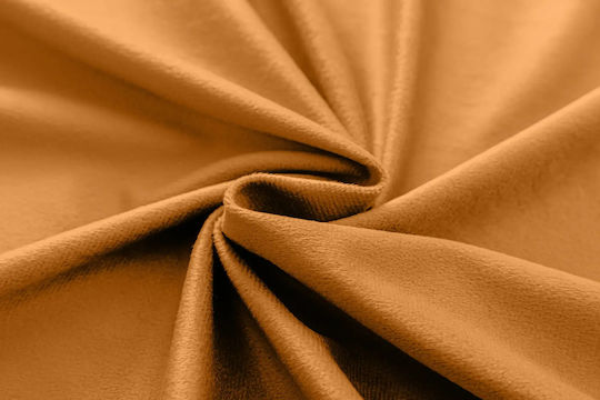 Cotton Market Συσκότισης με Τρέσα Burly Wood 140x250εκ.
