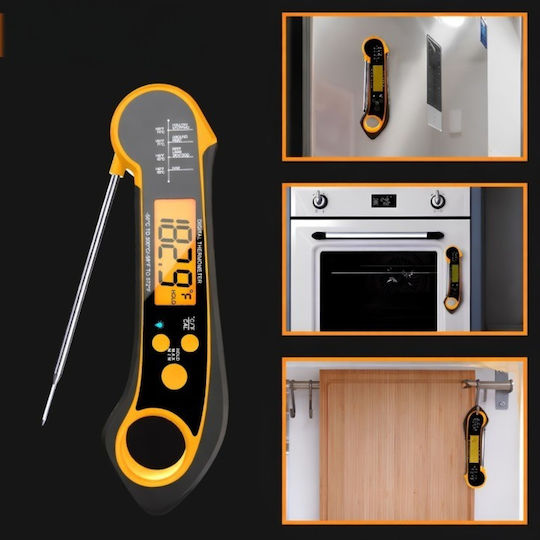 Ψηφιακό Θερμόμετρο Φούρνου με Ακίδα +50°C / +50°C