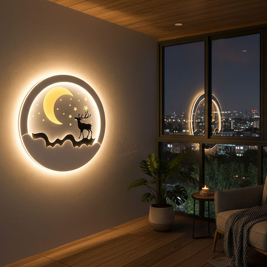 Alista Home Kids Led Metallic Wall Light