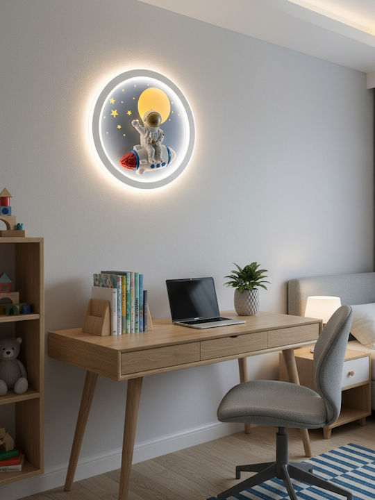 Alista Home Lumini De Perete Pentru Copii Led Metalic