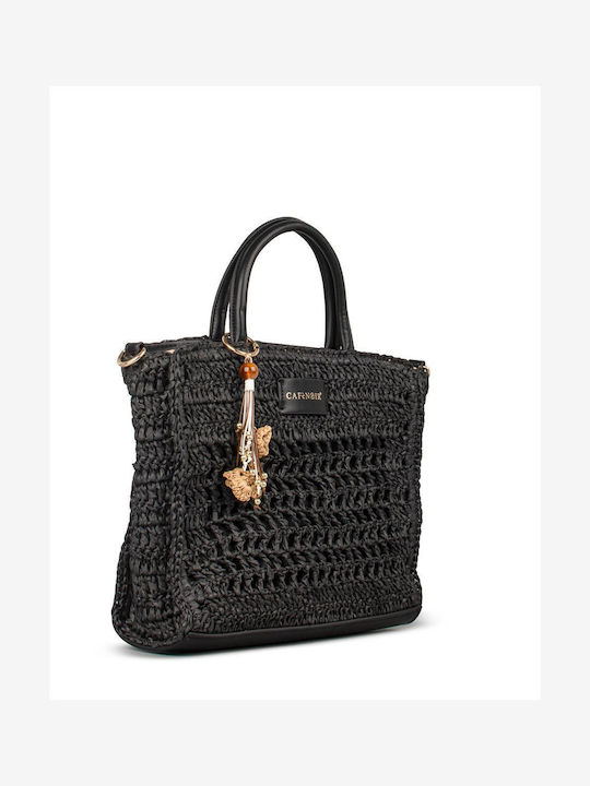 Women's Black Shoulder Bag