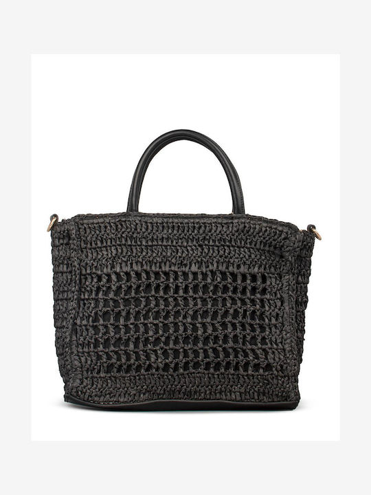 Women's Black Shoulder Bag