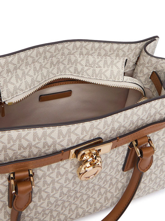 Hamilton Hamilton Leather Women's Satchel Bag Ecru
