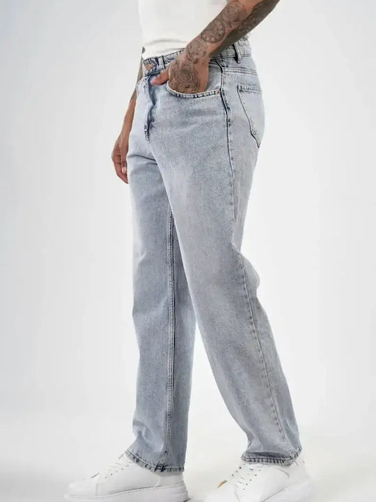 Herren Jeanshosen mit Entspannt Baggy Anwendung Blau