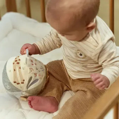 Little Dutch Μπάλα Safari Friends από Ύφασμα με Ήχους