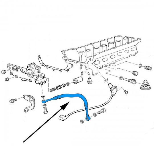 Σωλήνας Λαδιού Vanos Bmw 3 E46 5 E39 E60 E61 7 E38 E65 E66 E67 X3 E83 X5 E53 Z4 Roadster E85