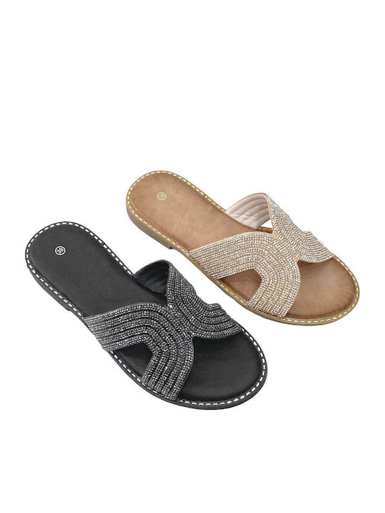 Women's Flat Sandals Beige