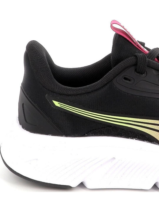 Flexfocusmodern Ac+ Kinder Sportschuhe Laufen mit Schnürsenkeln Schwarz