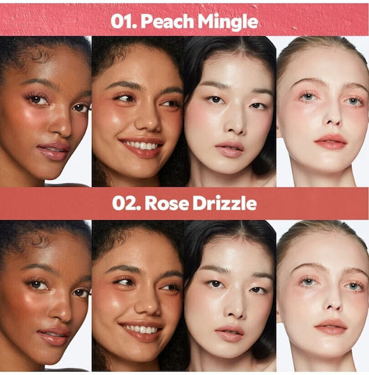 Tirtir Mood Glider Lip & Blush Stick 01 Peach Mingle 3.8g