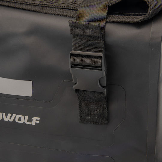 Motowolf Motorcycle Saddle Bags Waterproof Black 60l Mdl0720