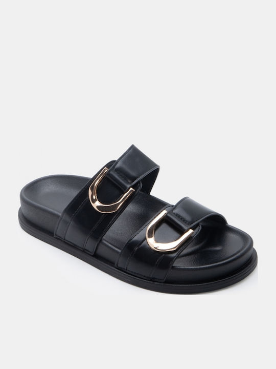 Дамски Сандали Flatforms Черни