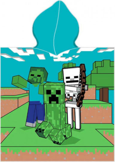 Minecraft Cbx01923mc Пончо 50*115cm 3-10 години