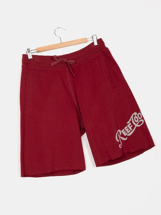 Herren Shorts Burgundisch