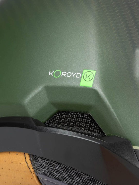 Klim X1 Alpha Quanta Matte Rifle Green - Oil Green Motorcycle Helmet On-Off ECE 22.06 / DOT 1550gr with Pinlock and Sun Visor