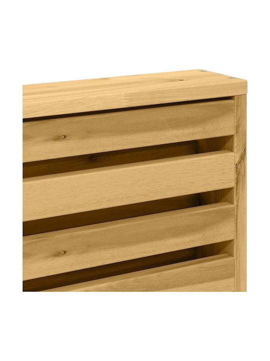 Scaun De Exterior Din Lemn Alb 2 Bucăți