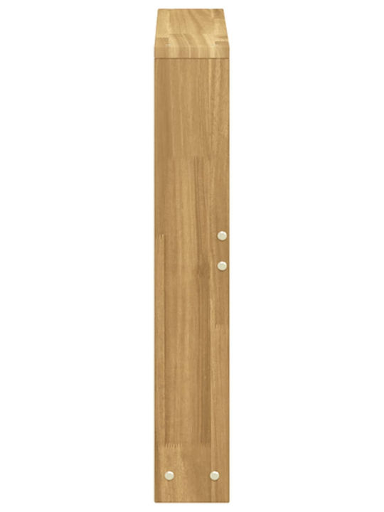 Scaun De Exterior Din Lemn Alb 2 Bucăți