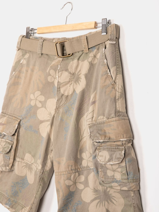 Herren Shorts Cargo Khaki