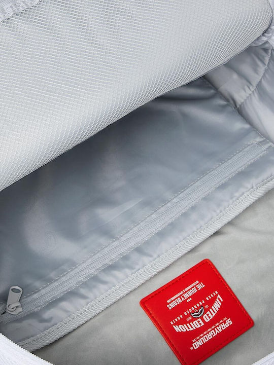 Sprayground Ghiozdan de Spate Alb cu Husă pentru sticlă de apă