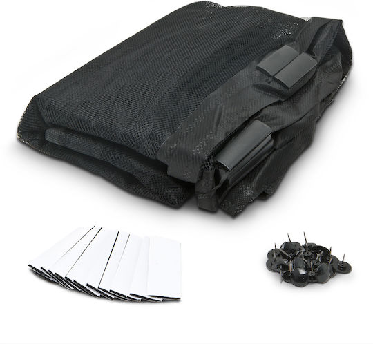 Alista Home Moskitonetz Tür aus Polyester Schwarze 210x100cm