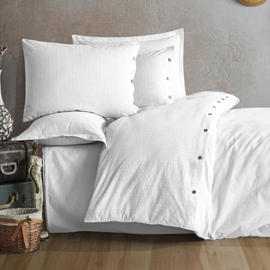 Clasy Home Set Huse Pentru Pilote Albă