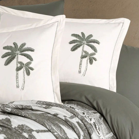 Clasy Home Set Huse Pentru Pilote Dublu 200x220cm Verde