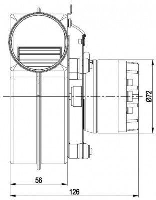 Centrifugal Fan Pellet Stove Ebm Cs Thermos Piazzetta Others
