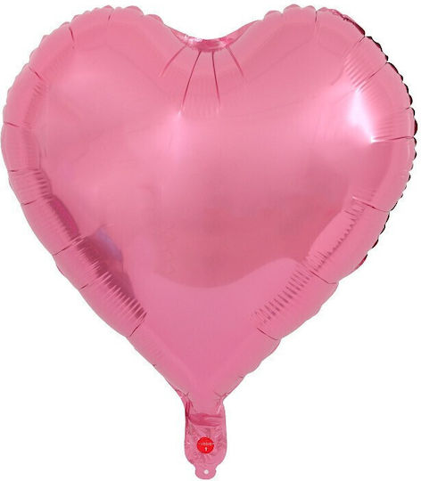 Set 3 Baloane Inimi Folie Roz Jumbo 79 cm
