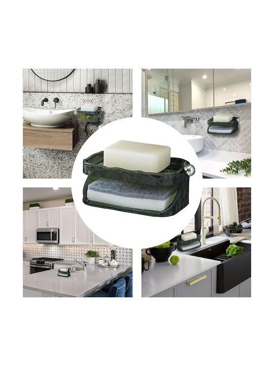 Alista Home Стъклен Съд За Сапун Зелен