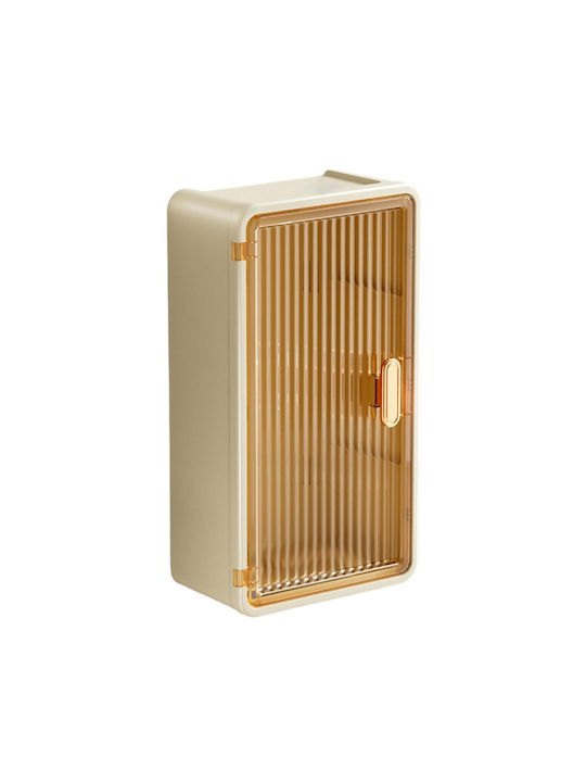 Alista Home Επιτοίχια Θήκη Οργάνωσης Πλαστική Μπεζ 4875277316842