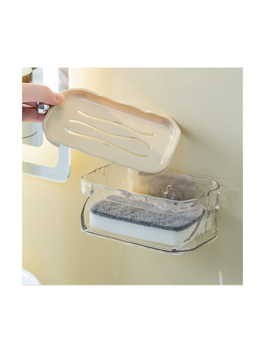 Alista Home Glass Beige Soap Dish
