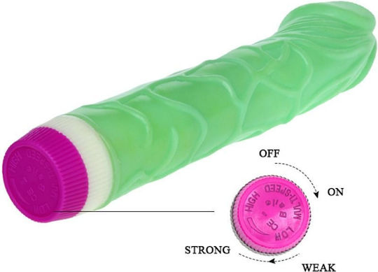 Baile Waves Pleasure Vibrator Δονητής Πράσινος