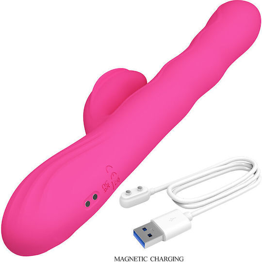 Pretty Love Rabbit Vibrator with Remote Control Pink