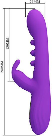Pretty Love FemmeFunn Rabbit Vibrator Mit Fernbedienung Lila