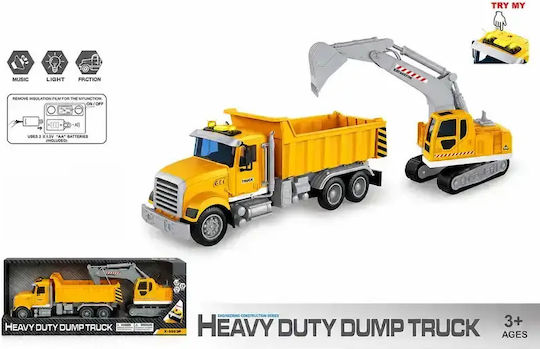 Gounaridis Toys Φορτηγό Pull Back για 3+ Ετών